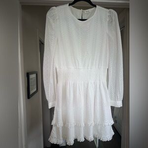 Splendid x Cella Jane White Mini Dress